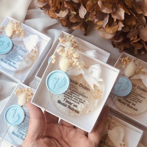 20 faveurs musulmanes d&#39;aimant de baby shower, aimant de réfrigérateur époxyde d&#39;Ayatul kursi, faveurs de nouveau-né, faveurs de 1er anniversaire, faveur d&#39;aimant de baptême, cadeau