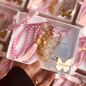 Islamic Favor,Muslim Baby Girl Shower,Ameen Favor,  Islamic Favors, Muslim Misbaha Gift,Aqiqah Gift,Muslim Islamic Magnet and Tasbeeh Favors