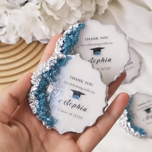 Clase personalizada de 2025, regalos de graduación de la escuela secundaria, decoraciones de graduación, regalo de imán de graduación universitaria, imán de agradecimiento de graduación