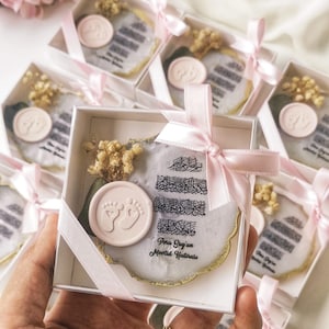 Muslim Baby Shower Fridge Magnet Favor, Baby shower Party Guests Gifts, Islamic Ayatul Kursi Gifts, Ameen Favors, Thank You Favors, Baptism