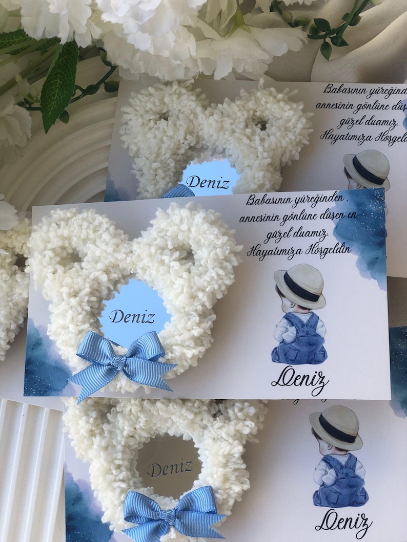 New Born Party Guests Favor