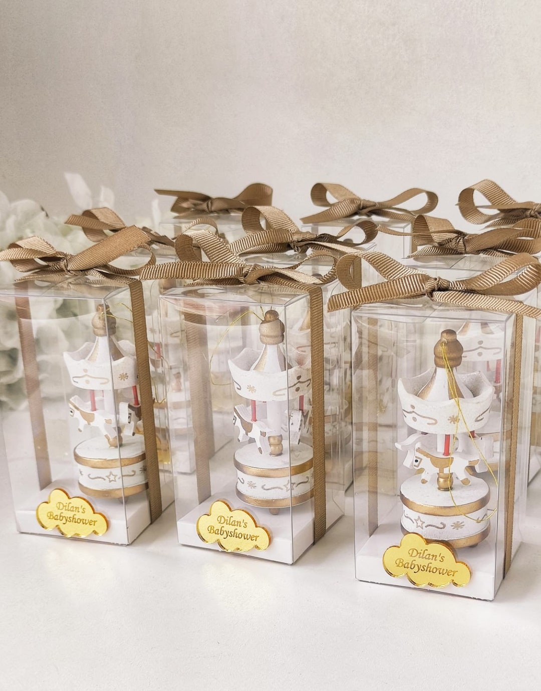 Baby Showers Party Favors,carousel Concept Gifts,carousel Favor Box