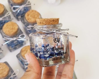 Custom Evil Eye Candle Favors,Personalized Gel Candle Favor,Evil Eye Gifts,Bridal Shower Party Favor,Baptism Candle Favors,Engagement Favors