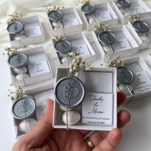 Wedding Favor for Guests in Bulk,Personalized Wedding Chocolate Favors,Rustic Engagement Gifts,Baby Shower Party Gifts,Custom Chocolate Box