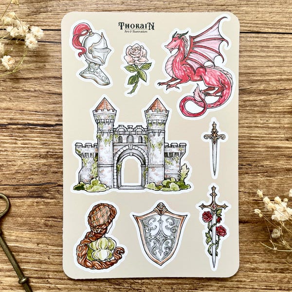 Medieval Stickers - Etsy Canada