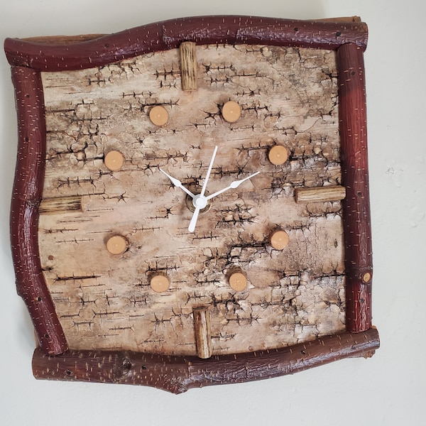 Rustic Wall Clock Etsy