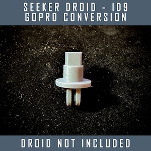Animatronic ID-9 Seeker Droid Go-Pro Mount RAW Unpainted Kit