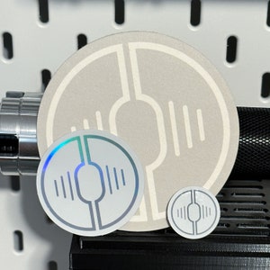 Halcyon MBand Scanner - Coaster or Holographic Stickers