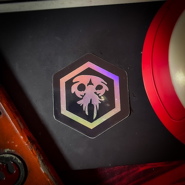 Bounty Hunter's Guild Holographic Sticker