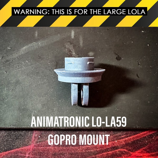 Animatronic L0-LA59 Go-Pro Mount RAW Unpainted Kit