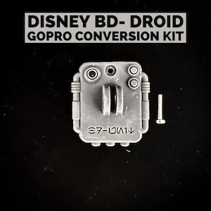 BD- Droid Go-Pro Mount Conversion RAW Unpainted Kit