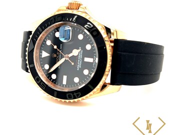 rolex yachtmaster 42mm keramik 2019 kautschukband