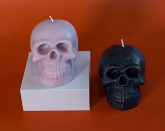 Skull Candle / Halloween Candle / Gothic Candle / Skeleton Candle / Soy Wax Candle / Handmade Candle / Skull / Skeleton / Funny Candle