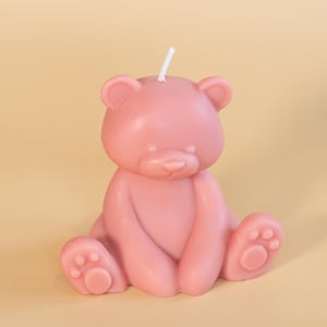 Teddy Bear Candle / Bear Candle / Beautiful Candle / Unique Candle / Nice Candle / Adorable Candle / Bear
