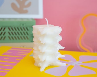 Spine Candle / Spine / Cool Candle / Unique Candle / Weird Candle / Home Decor / Beautiful Candle