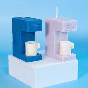 Coffee Maker Candle / Cute Coffee Candle / Coffee Lovers / Cute Candle / Adorable Candle / Beautiful Candle