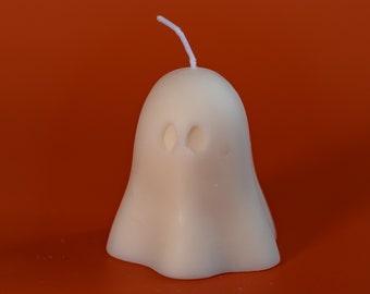 Cute Ghost Candle / Halloween Candle / Ghosts / Adorable Candle