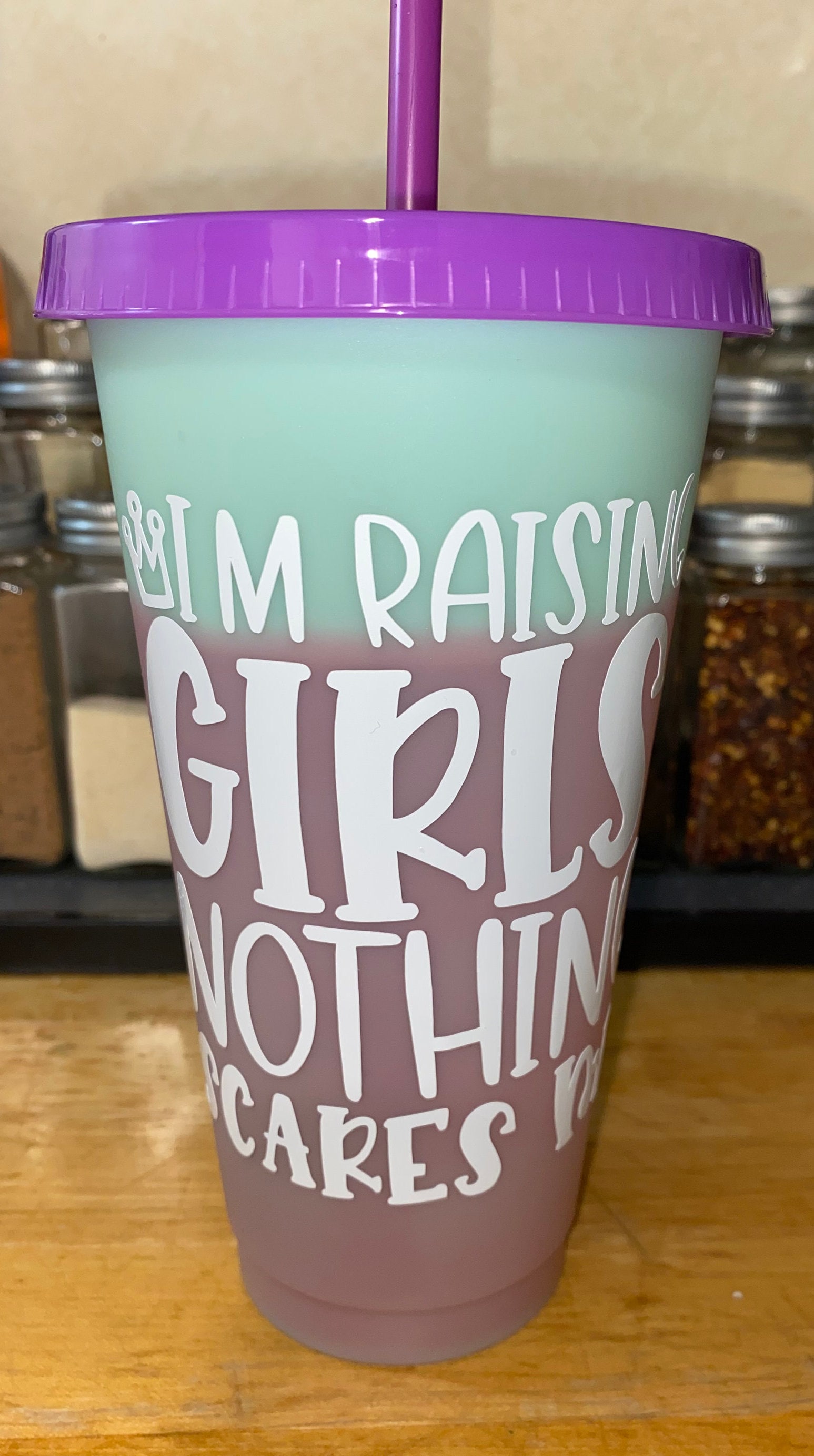 Color changing tumbler Etsy