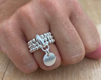 Bague Tri Pearl Argent 925