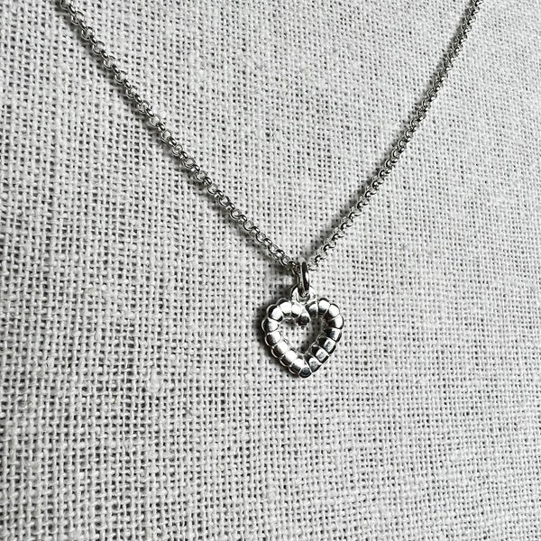 Collier breloque coeur