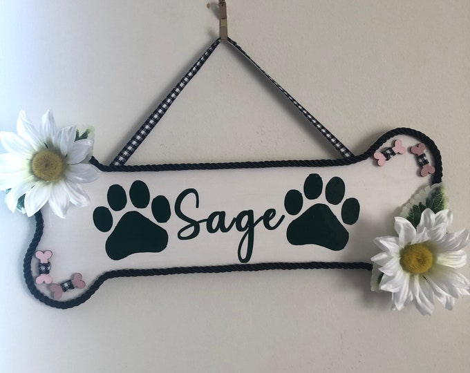 Dog Bone Pet Signs