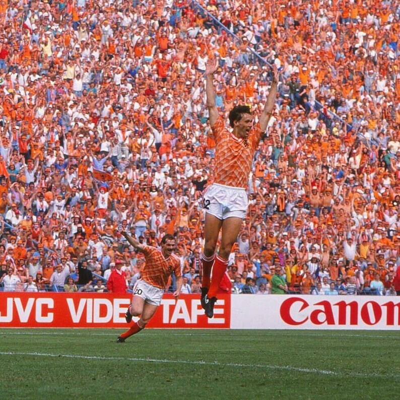 Holland Netherlands 1988 Home Rare Football Soccer Classic Retro Vintage Jersey Shirt