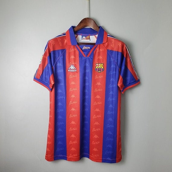 Barcelona Barca 95/97 Home Rare Football Soccer Classic Retro | Etsy