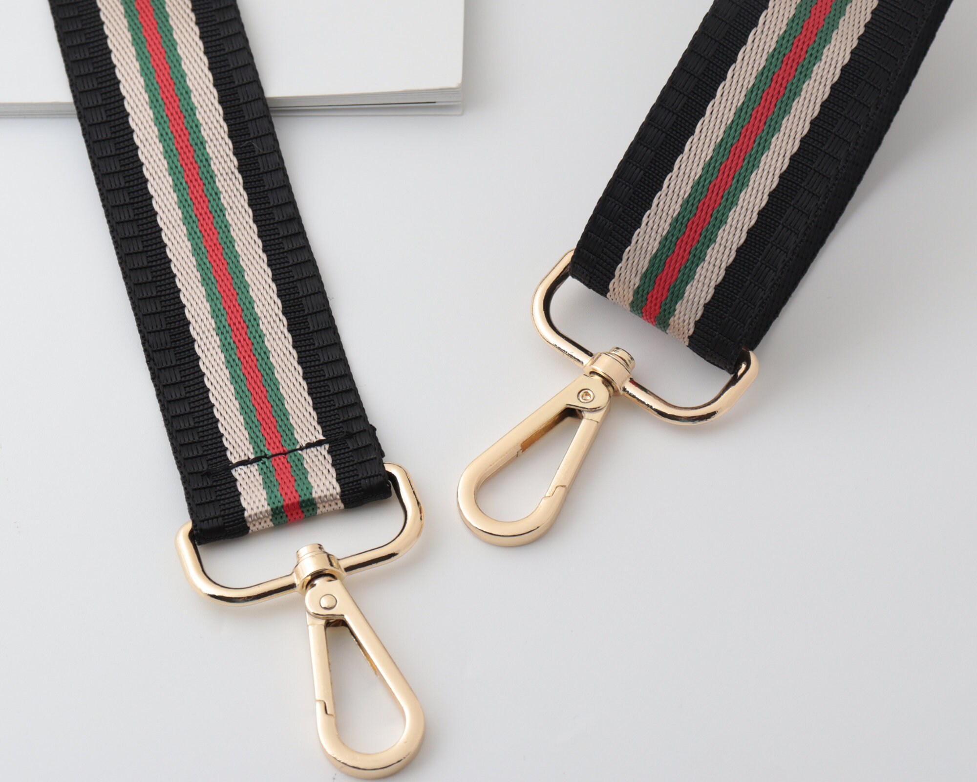 3.8cm Width Adjustable Striped Bag Strap,canvas Bag Strap, Crossbody