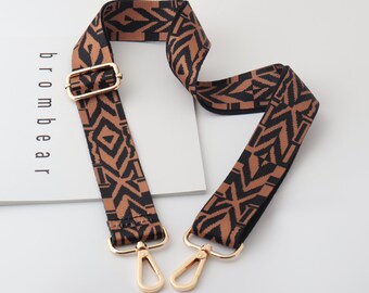 3.8cm la sangle réglable de sac en nylon de toile de largeur, remplacement de courroie de sac à main, courroie de sac à main, courroie de sac à dos, courroie réglable de sac, cadeau de maman