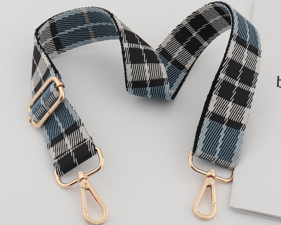 3.8cm Width Adjustable Embroidery Webbing Shoulder Purse Strap canvas Bag Strap Crossbody Bag Strapcotton Strap Bagblack Blue Bag Strap Etsy Canada