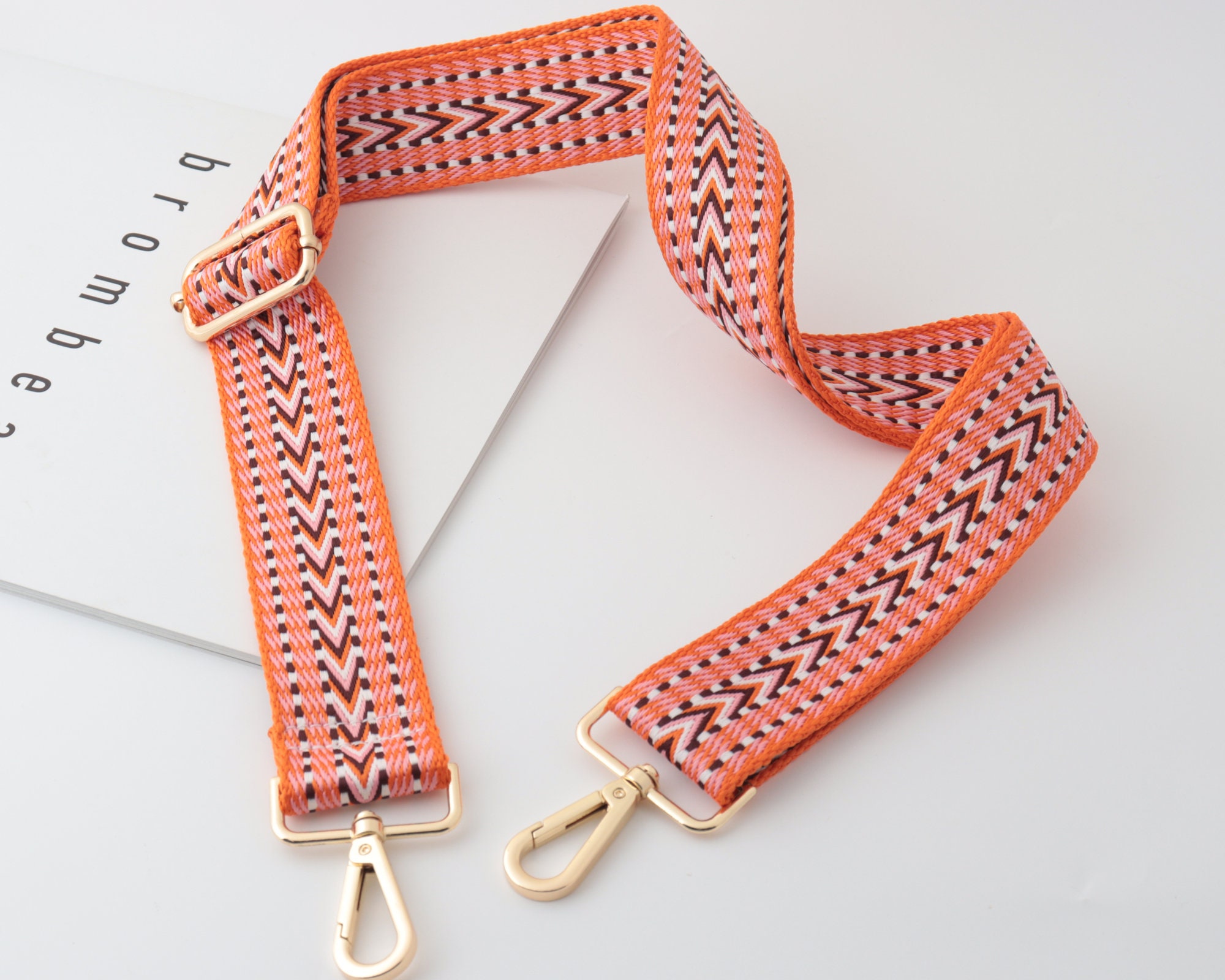 Orange & Purple Crossbody Straps for Purses – Earth Junky