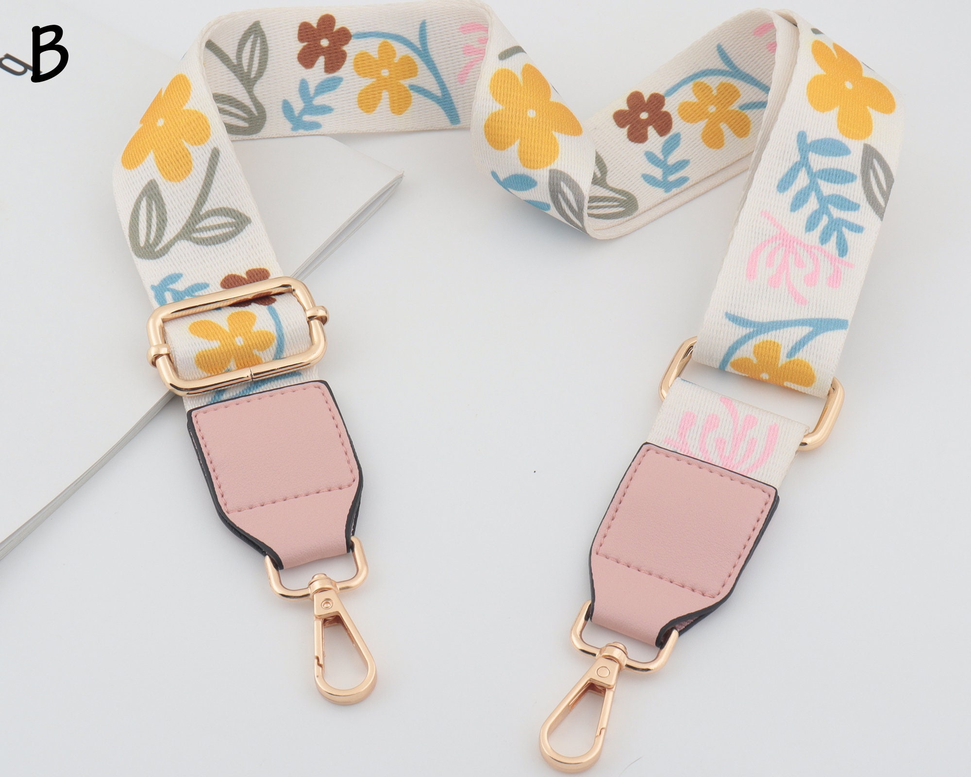 3.8cm Width New Style Adjustable Purse Strap Belt Colorful Etsy UK