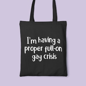 Gay Crisis Inspired Heartstopper Bag Gay Pride LGBTQ Pride Gift image 1