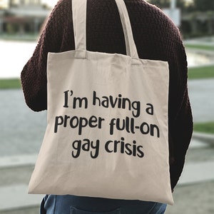 Gay Crisis Inspired Heartstopper Bag Gay Pride LGBTQ Pride Gift image 2