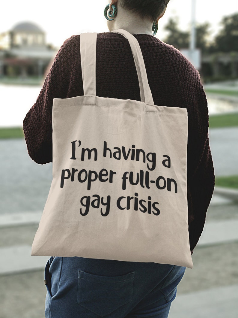 Gay Crisis Inspired Heartstopper Bag Gay Pride LGBTQ Pride Gift image 2