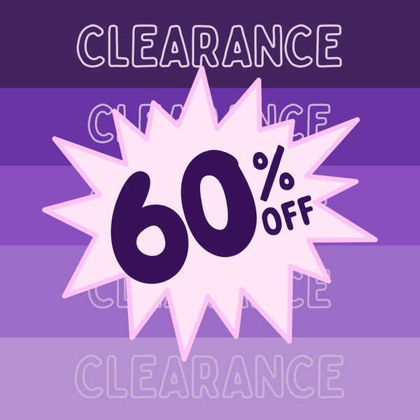 CLEARANCE SALE | Slight Defects - Multiple Choices - Badge Pins