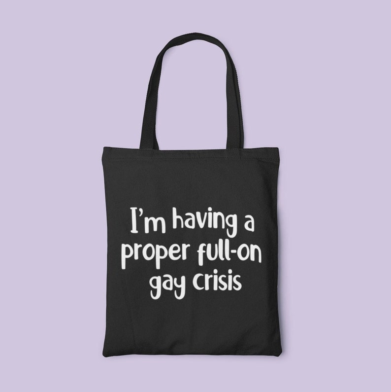 Gay Crisis Inspired Heartstopper Bag Gay Pride LGBTQ Pride Gift image 1