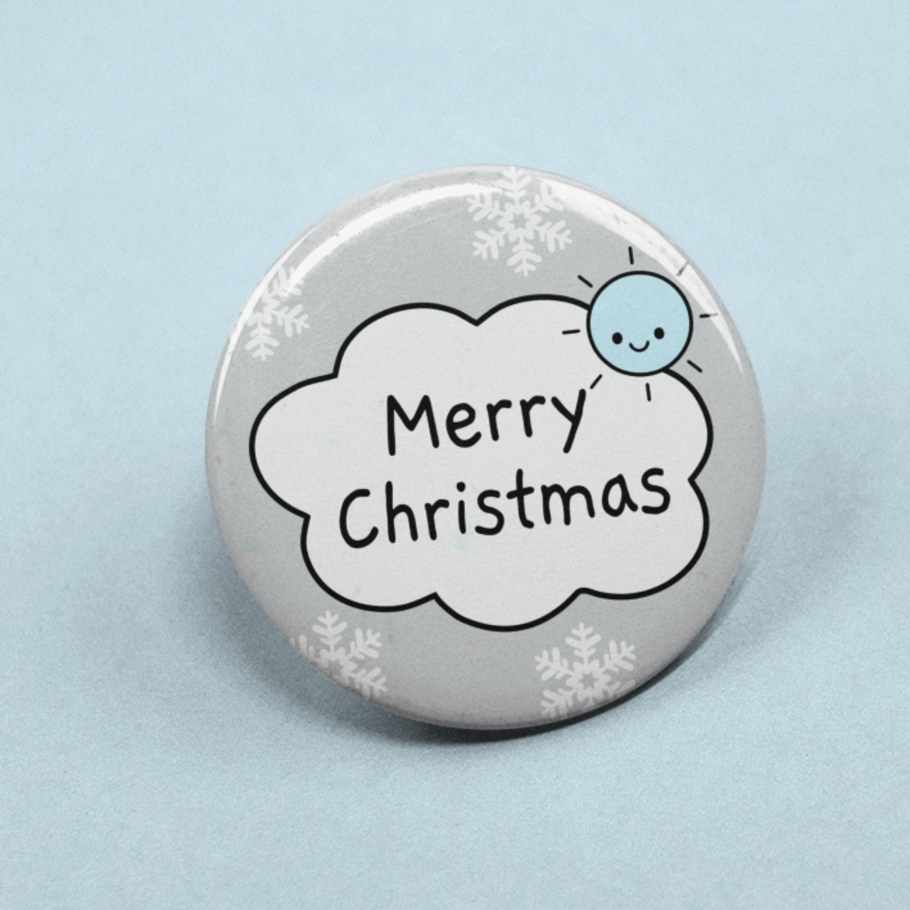 CHRISTMAS (Various Designs) - 1 / 25mm Button Badge - Choose From 20 Cute  Xmas