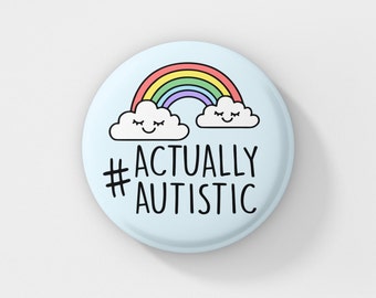 Badge / Pins Licorne Avec Message - Thème Motivation, Stress, Neurodiversité (HPI, Autisme) - Neuf
