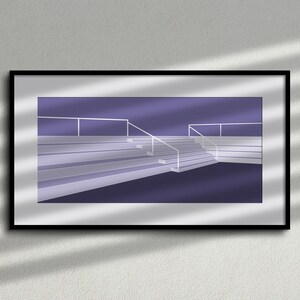 Einfarbiger Fremont Art Print - Skate Spot Art