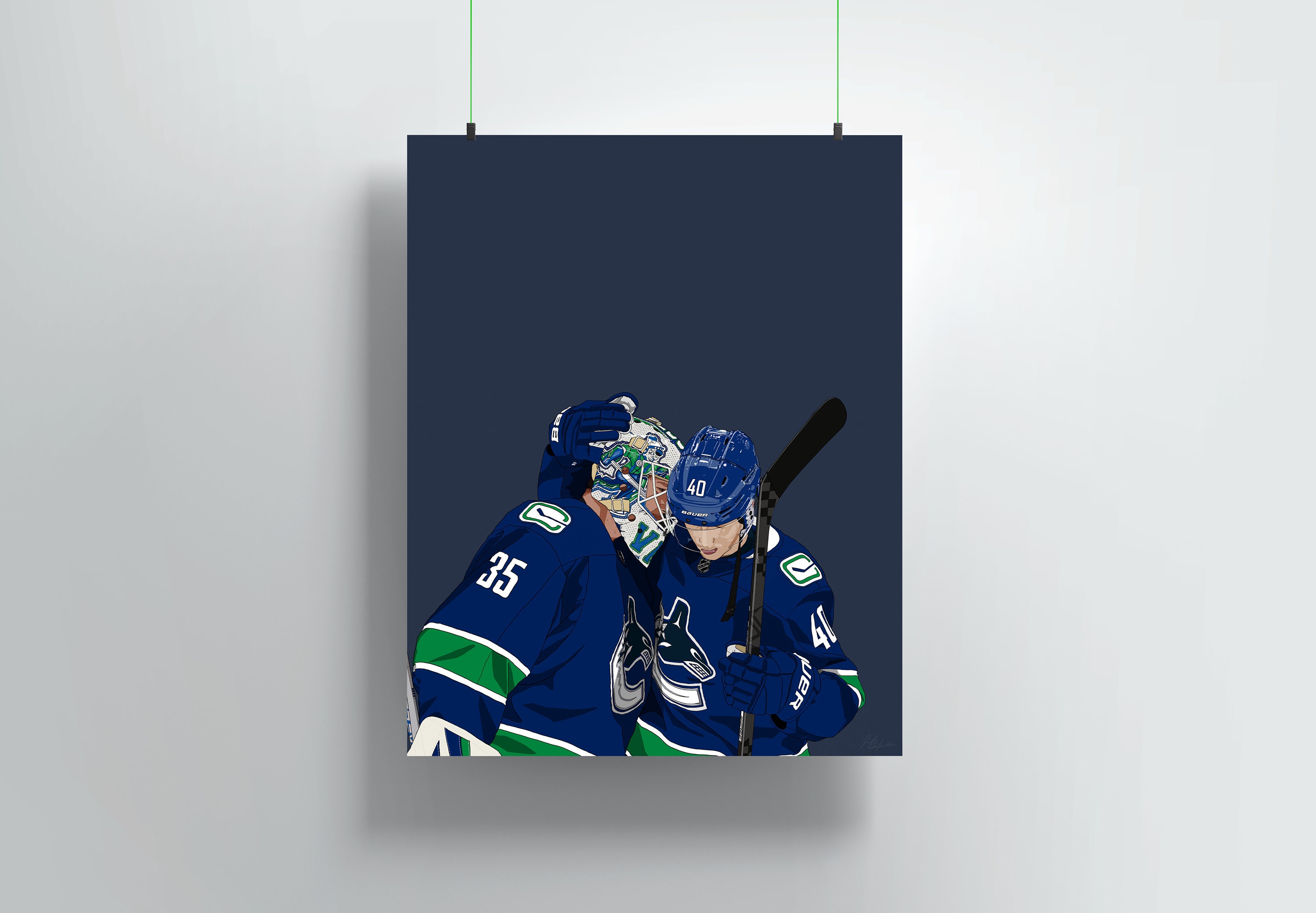 Vancouver Canucks Elias Pettersson 