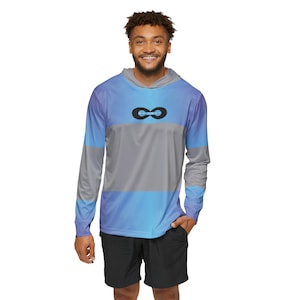 DELMYC Sport-Kapuzenpullover, leichter UPF 50+ feuchtigkeitstransportierender Komfort, perfekt für Outdoor-Abenteuer oder Fitnessgeschenke