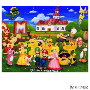 Mario Kart Double Dash | 13x10 Fine Art Print