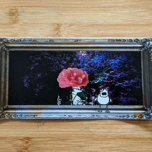 Wocky Rose Frame | Sticker Fine Art