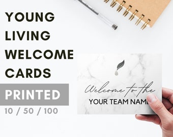 YOUNG LIVING Welcome to the Team Cards for Independent Distributors