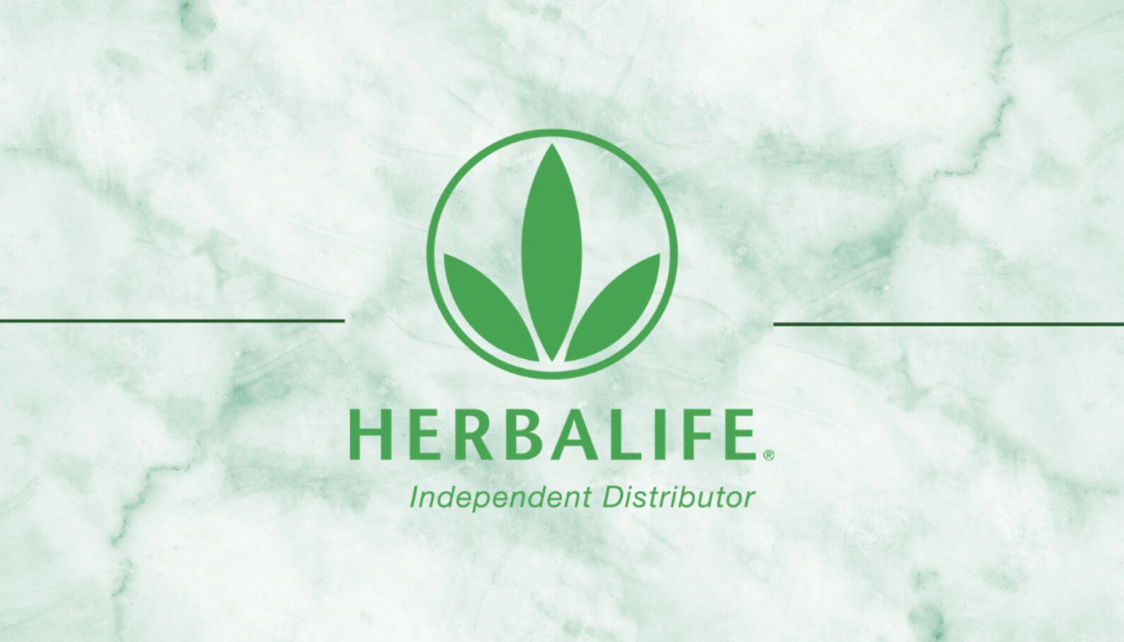 HERBALIFE Business Cards Printed style Green Marble for Independent