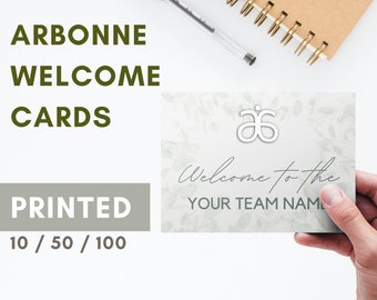 ARBONNE Welcome to the Team Cards for Independent Consultants