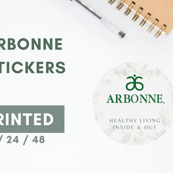 Arbonne Logo Stickers Etsy