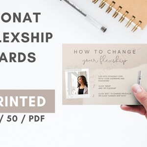 MONAT VIP Flexship Cards