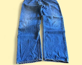 Vintage Levi’s 505 Orange Tab Blue Denim Jeans 36x30.5 USA
